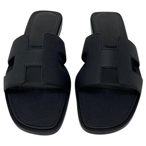 hermes oran sandals epsom leather